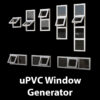 Upvc Window Generator ArchvizTools
